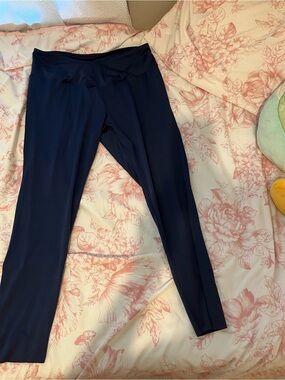 Navy Active Leggings